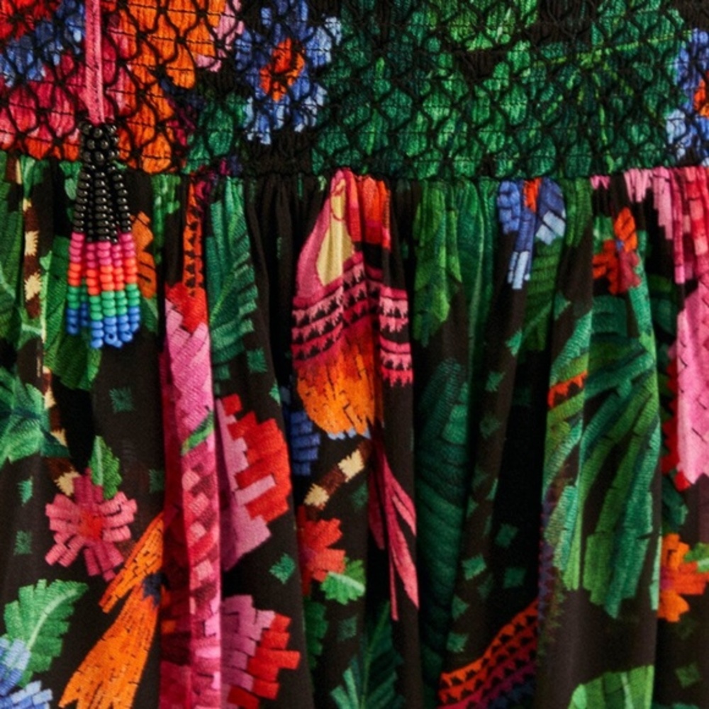 NWT Farm Rio Dress Multicolor Size Small - Picture 5 of 11